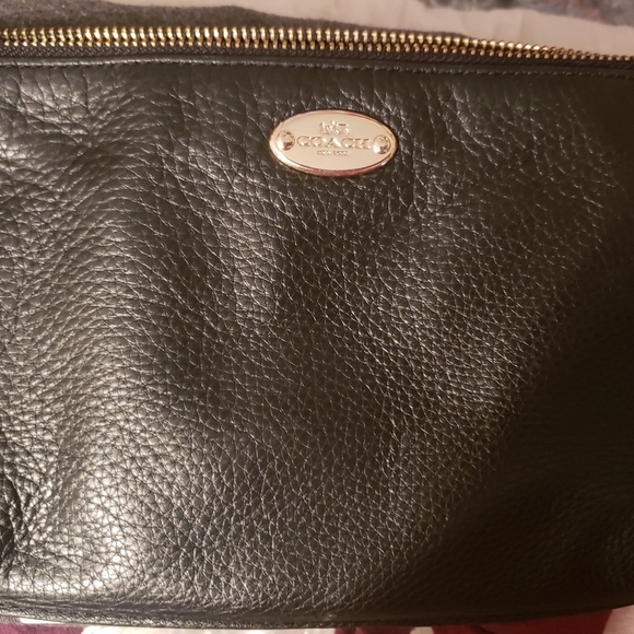 Coach Leather Double zipper purse - Picture 2 of 16